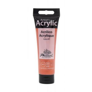 Farba akrylowa Phoenix 125ml, Brąz